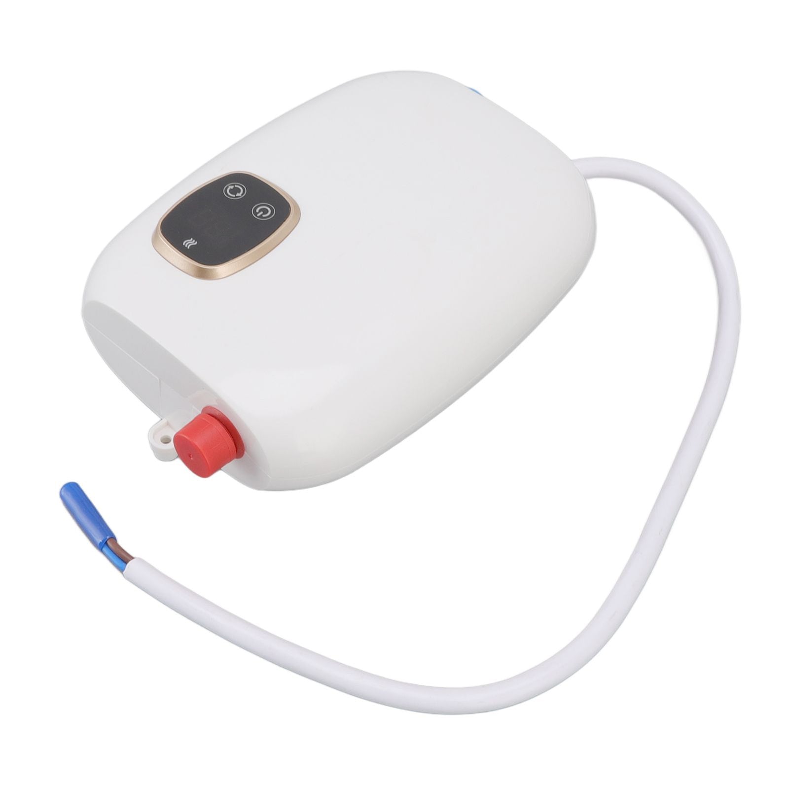 5500W Small Electric Instant Hot Water Heater with Digital Touch Screen Smart Thermostat Water Heater 220V