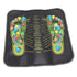 Foot Massage Mat Blood Circulation Relieve Pain Simulation Cobblestone Reflexology Walk Stone Mat 35x35cm / 13.8x13.8in