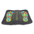 Foot Massage Mat Blood Circulation Relieve Pain Simulation Cobblestone Reflexology Walk Stone Mat 35x35cm / 13.8x13.8in