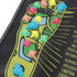 Foot Massage Mat Blood Circulation Relieve Pain Simulation Cobblestone Reflexology Walk Stone Mat 35x35cm / 13.8x13.8in