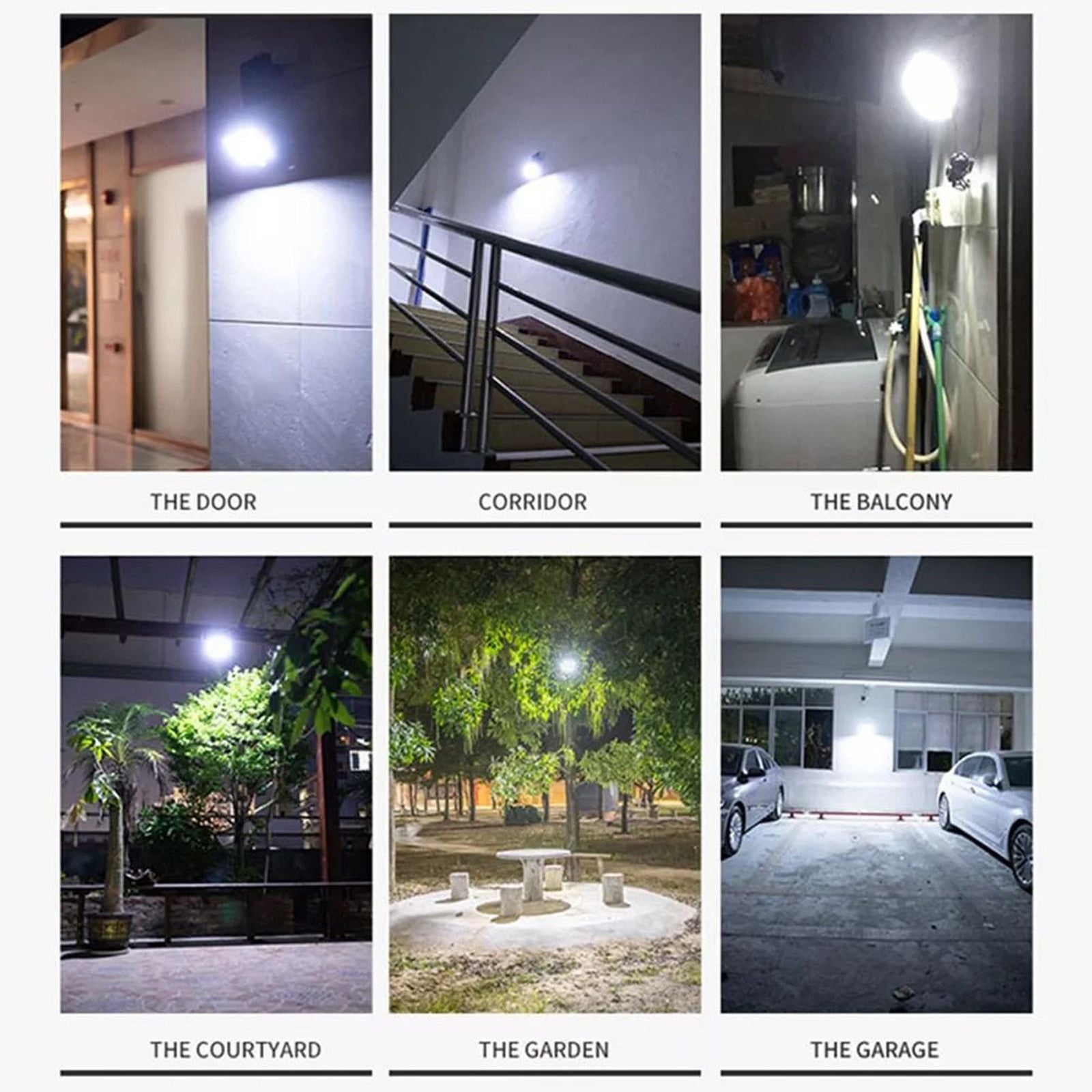 Waterproof LED Solar Outdoor Lights With Motion Sensor