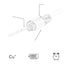Children Electric Toothbrush Cartoon Fully Automatic Sonic Toothbrush with 3 Brush Heads for Kids Children Deer Blue