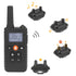 Dog Training Collar 800m Remote Control IP67 Waterproof LED USB Charging Electric Shock Collar for Dogs Over 3 Months