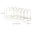 Pot Lid Rack Iron Retractable Pot Lid Organizer Holder for Multiple Cookware Universal Black