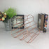 Tabletop Wine Rack 6 Bottle Wine Holder Modern Metal Wine Rack Desktop Wine Bottle Holder