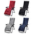 Patio Chaise Lounge Cushions Sun Lounger Cushions Pad Lounge Chair Cushion for Travel Holiday Indoor Outdoor