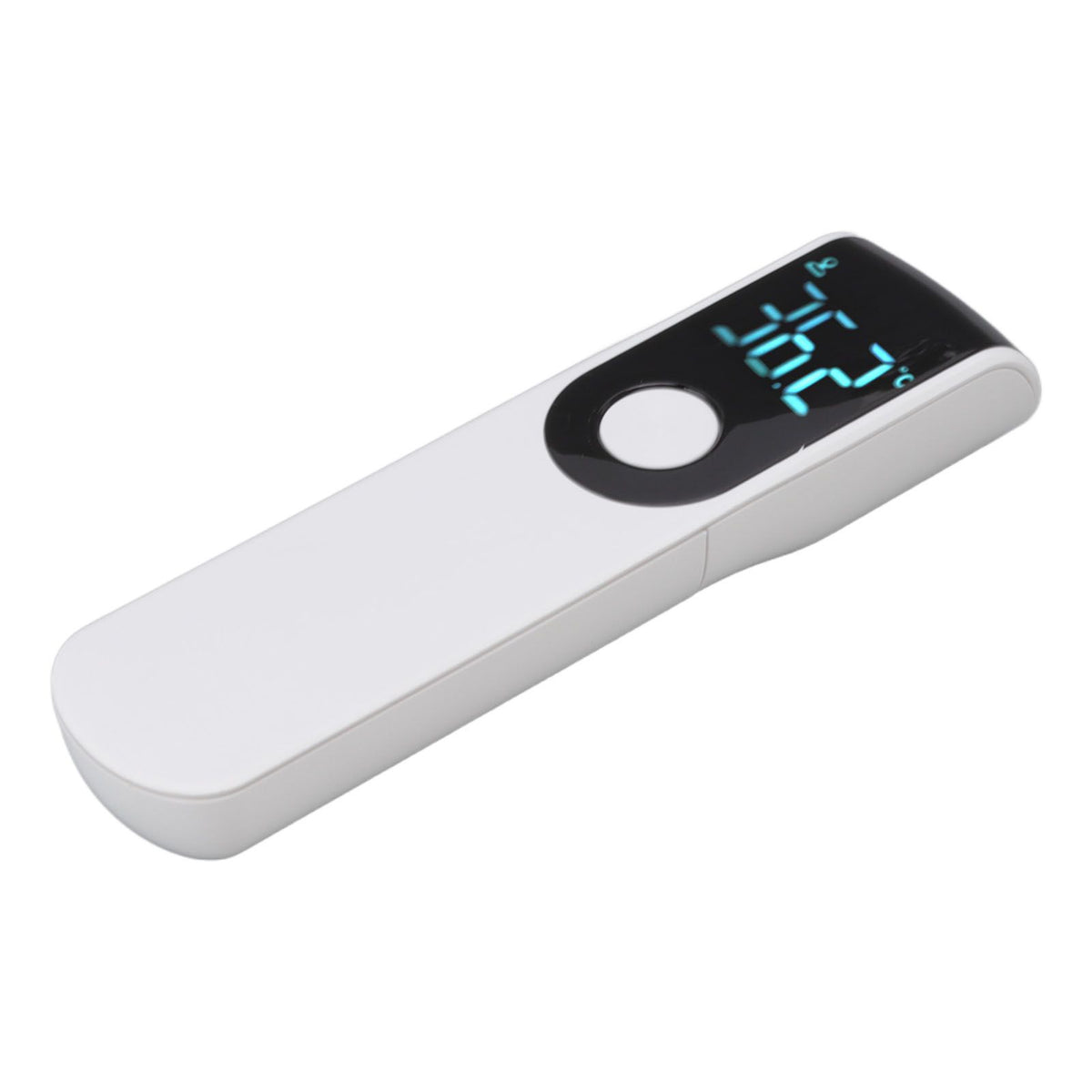 Infrared Temperature Gun Touchless Portable Hand Held Digital Forehead Thermometer for Hotels Home White