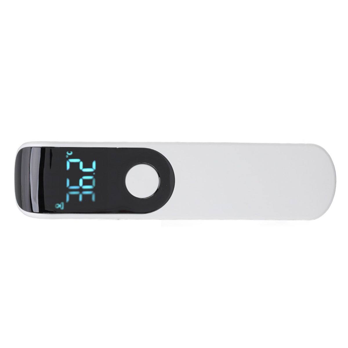 Infrared Temperature Gun Touchless Portable Hand Held Digital Forehead Thermometer for Hotels Home White
