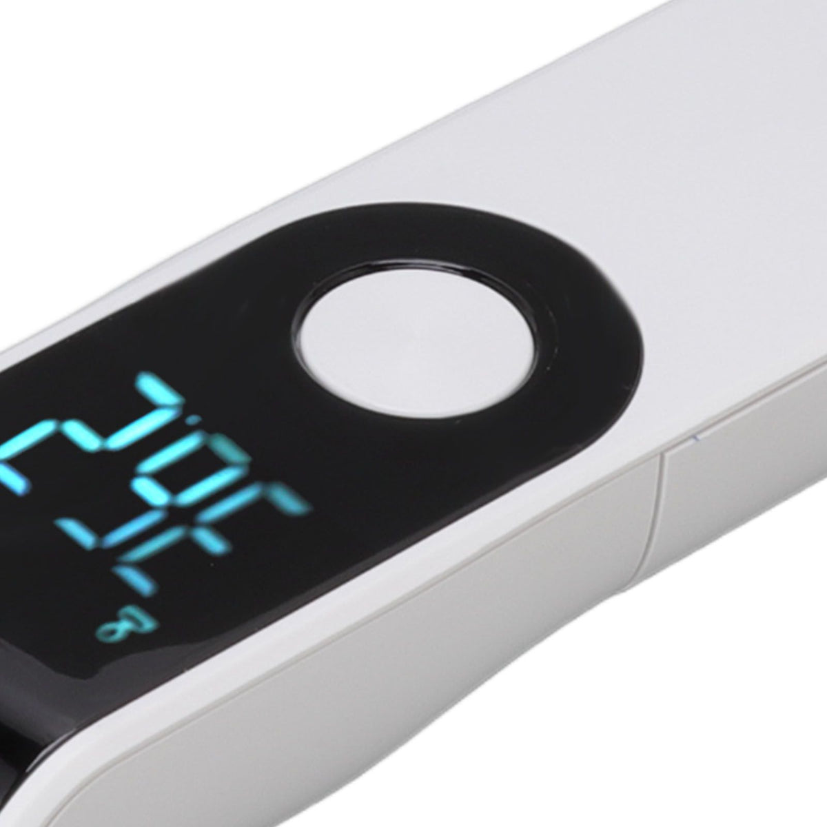 Infrared Temperature Gun Touchless Portable Hand Held Digital Forehead Thermometer for Hotels Home White