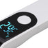 Infrared Temperature Gun Touchless Portable Hand Held Digital Forehead Thermometer for Hotels Home White