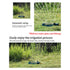 Garden Sprinklers Sprayer Automatic Swing Nozzle Lawn Sprinkler Garden Lawn Forestry Irrigation Watering Tool