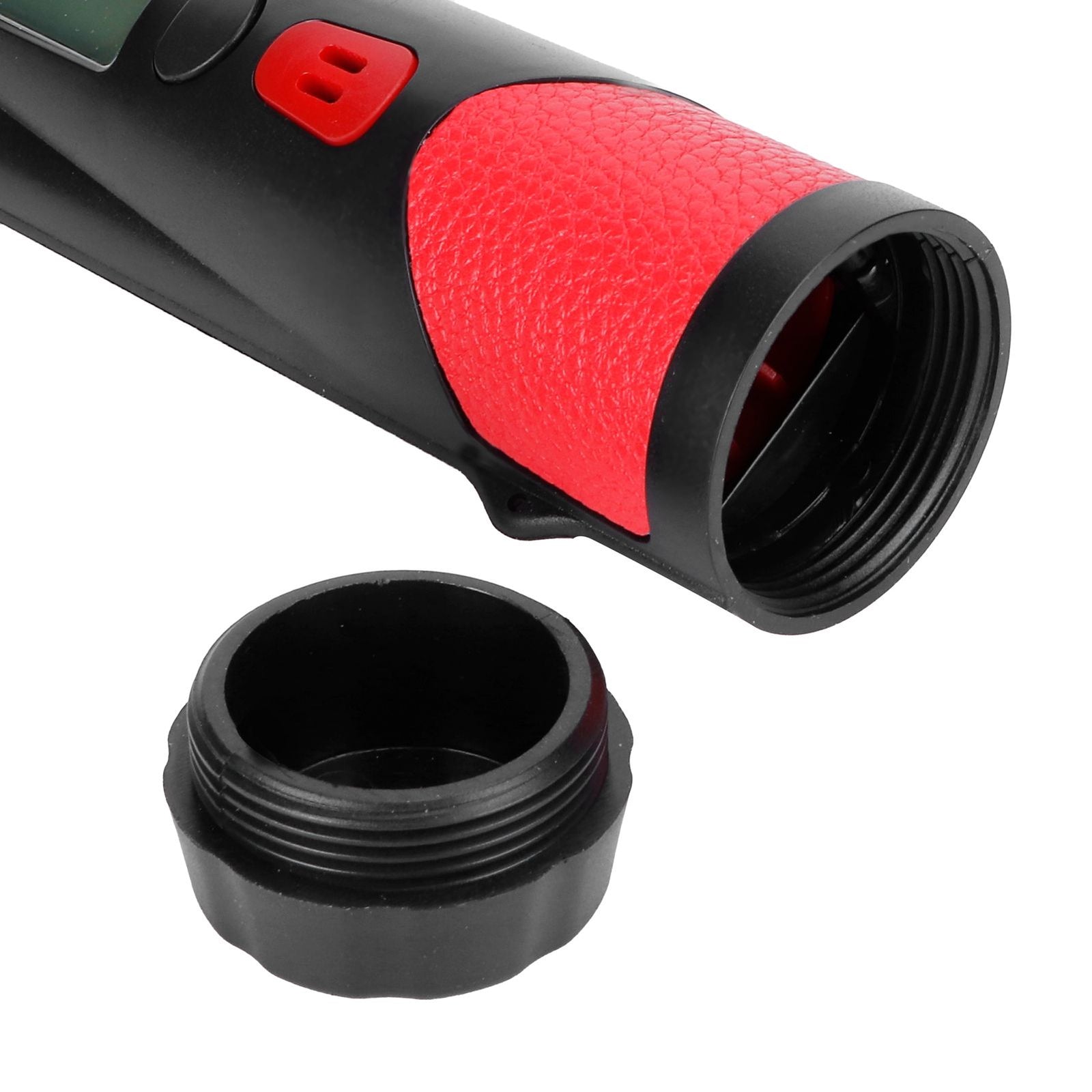Metal Detecting Pinpointer Detector High Sensitivity 360‑Degree Handheld Metal Locating RodRed