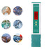 PH Meter Digital PH Tester Pen with Test Strip Function Thermometer for Drinking Pool Water