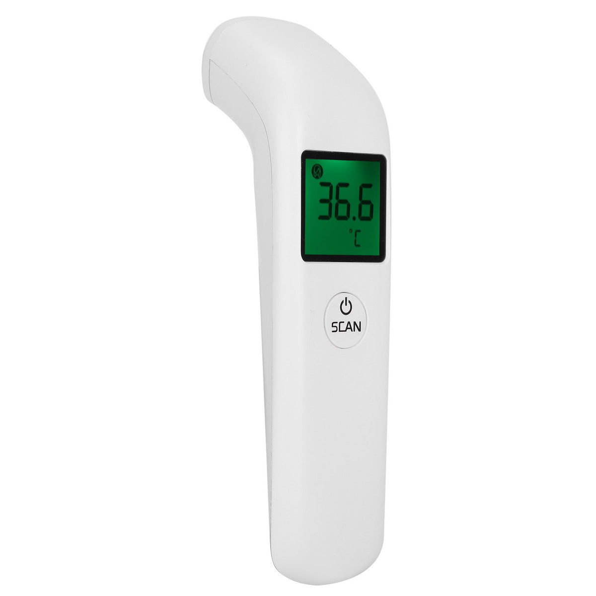 Handheld Forehead Thermometer Digital Infrared Noncontact Fever Alarm 50 Groups of Memory
