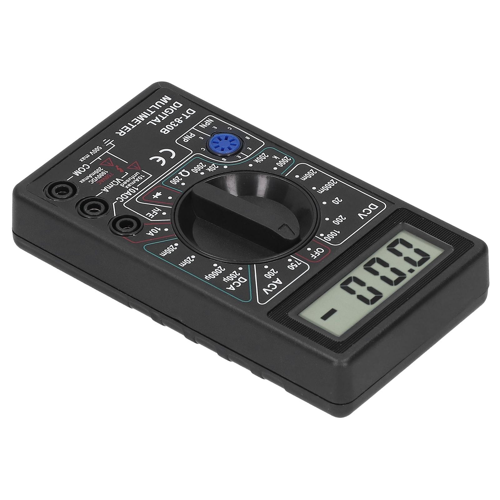 DT830B Multimeter Portable LCD Digital Electronic Voltmeter Ammeter for Electrician