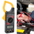 Digital Clamp Meter Handheld Ammeter Voltmeter Electronic Multimeter Measuring Tool DT‑266