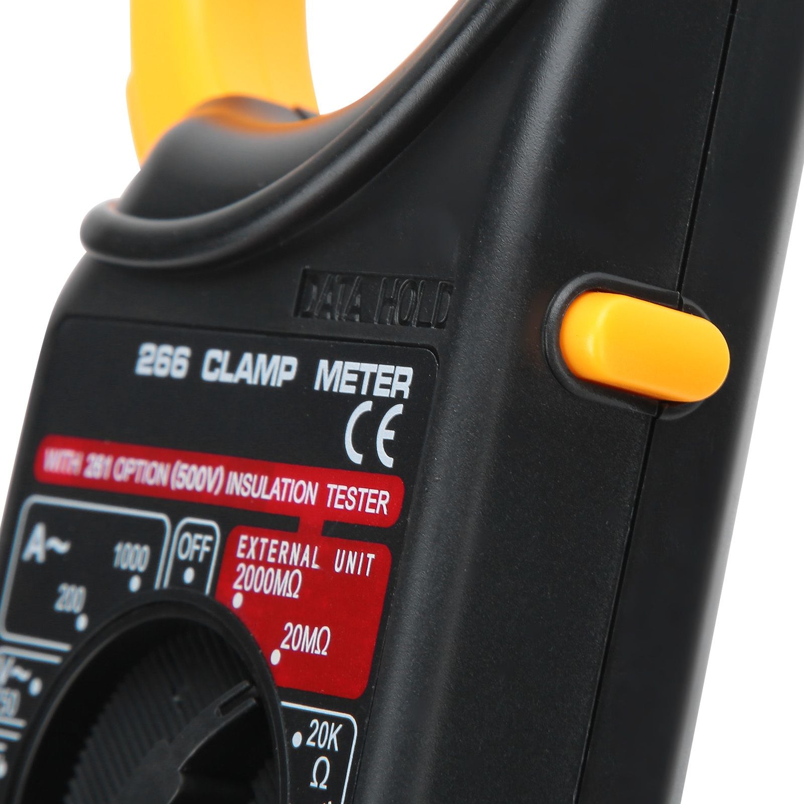 Digital Clamp Meter Handheld Ammeter Voltmeter Electronic Multimeter Measuring Tool DT‑266