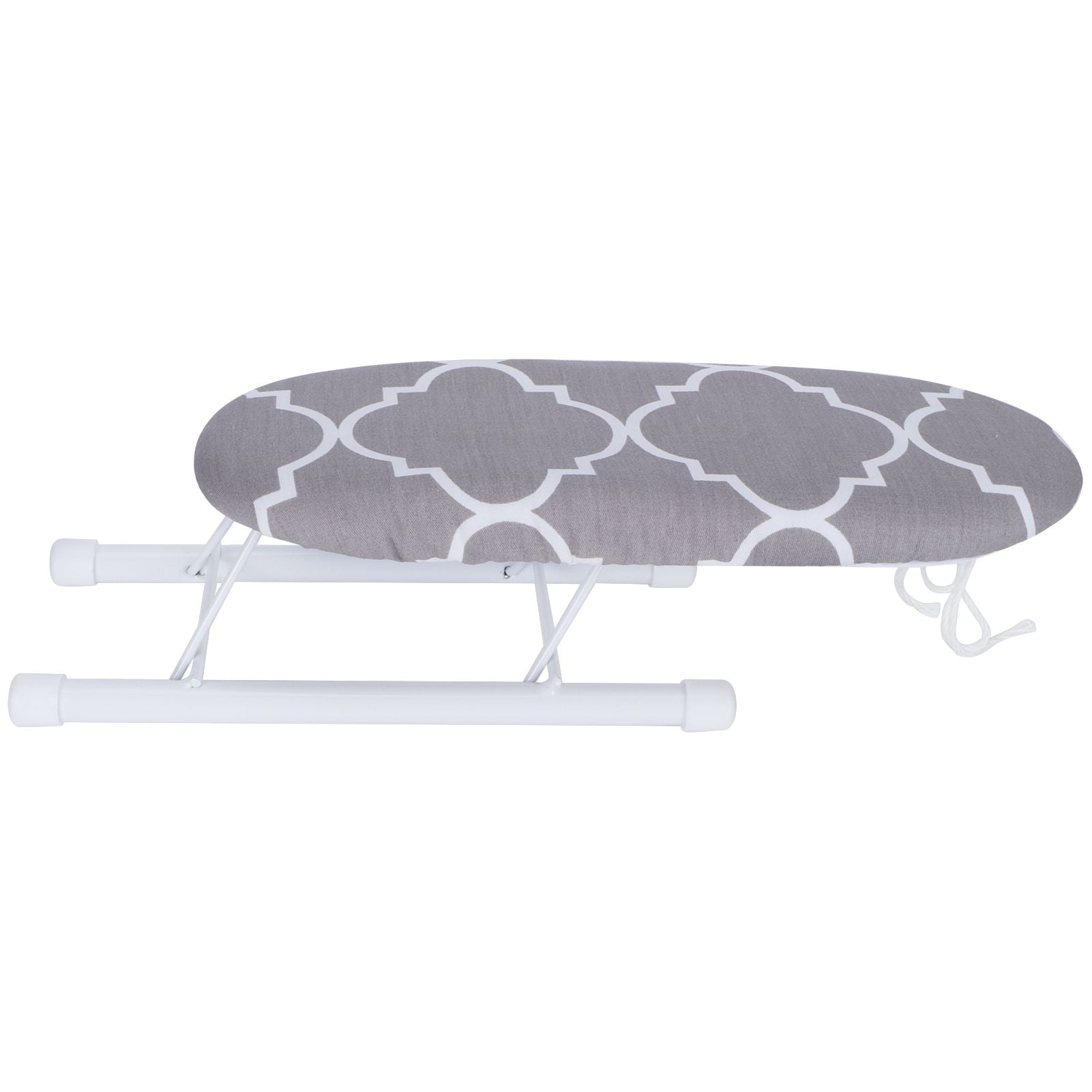 Mini Ironing Board Foldable Sleeve Cuffs Collars Ironing Table for Home Travel UseClassic Grid