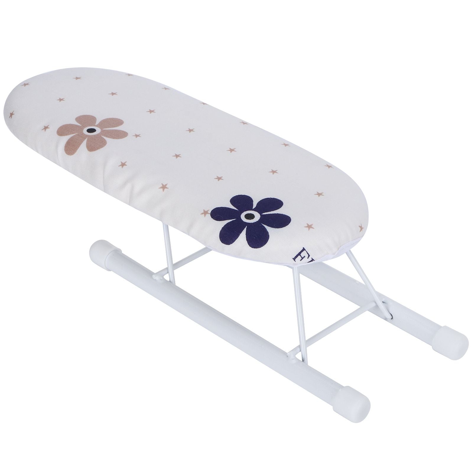 Mini Ironing Board Foldable Sleeve Cuffs Collars Ironing Table for Home Travel UseFlower Cluster
