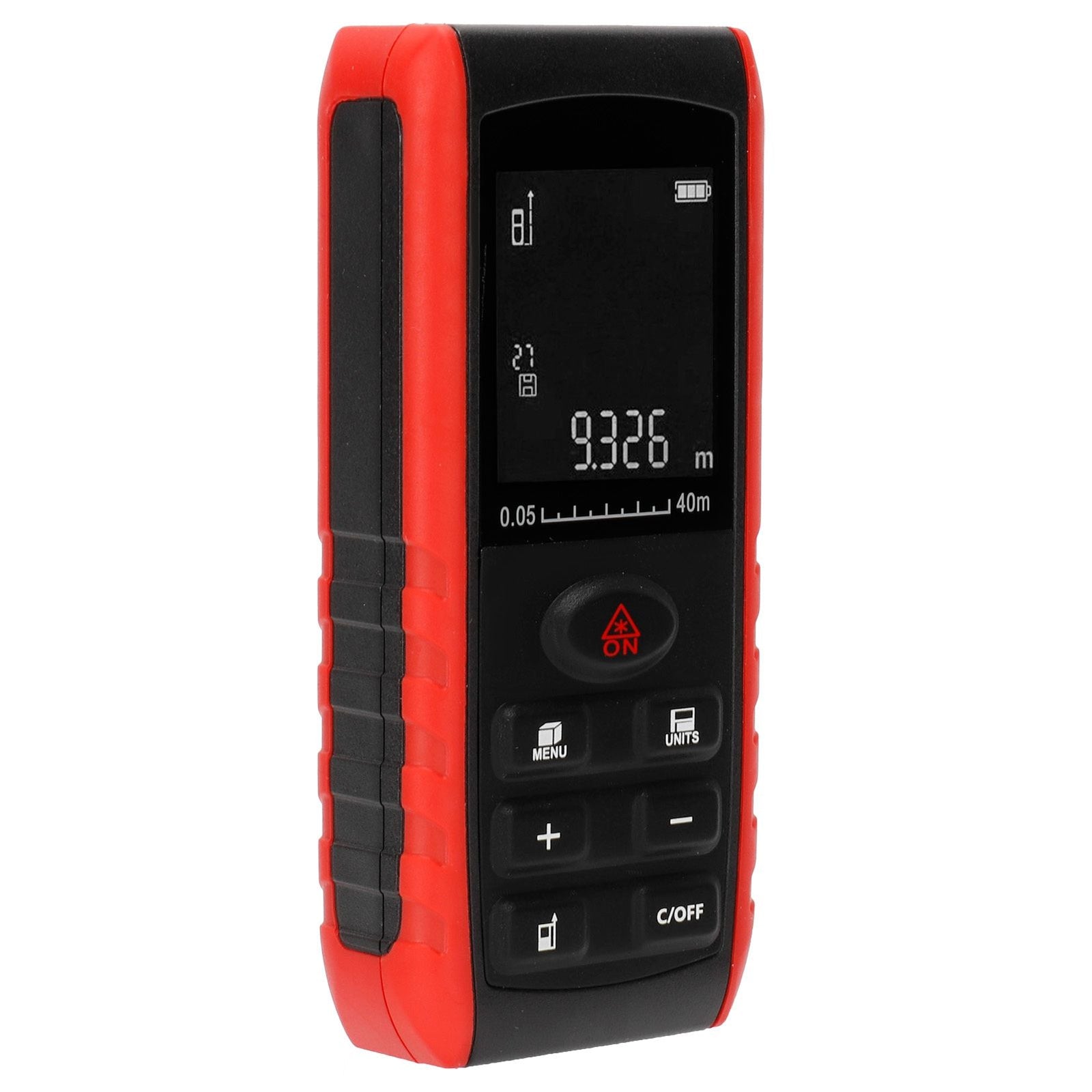 KXL-E40 Laser Range Finder with Display Hand Held Distance Measuring Equipment 0.05-40m