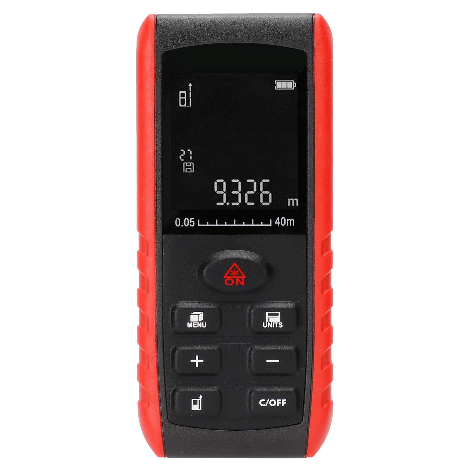 KXL-E40 Laser Range Finder with Display Hand Held Distance Measuring Equipment 0.05-40m
