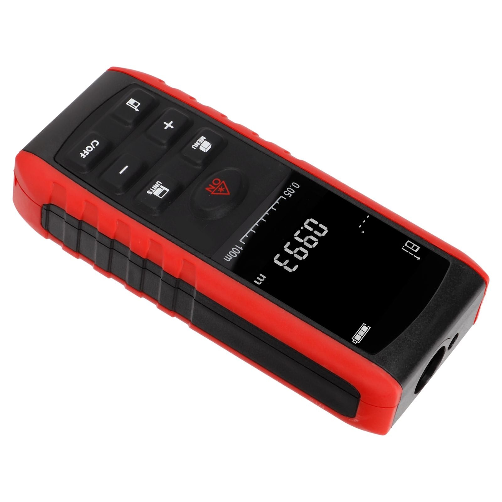 KXL‑E100 Infrared Distance Meter IP54 Waterproof Portable Digital Rangefinder 0.05‑100m