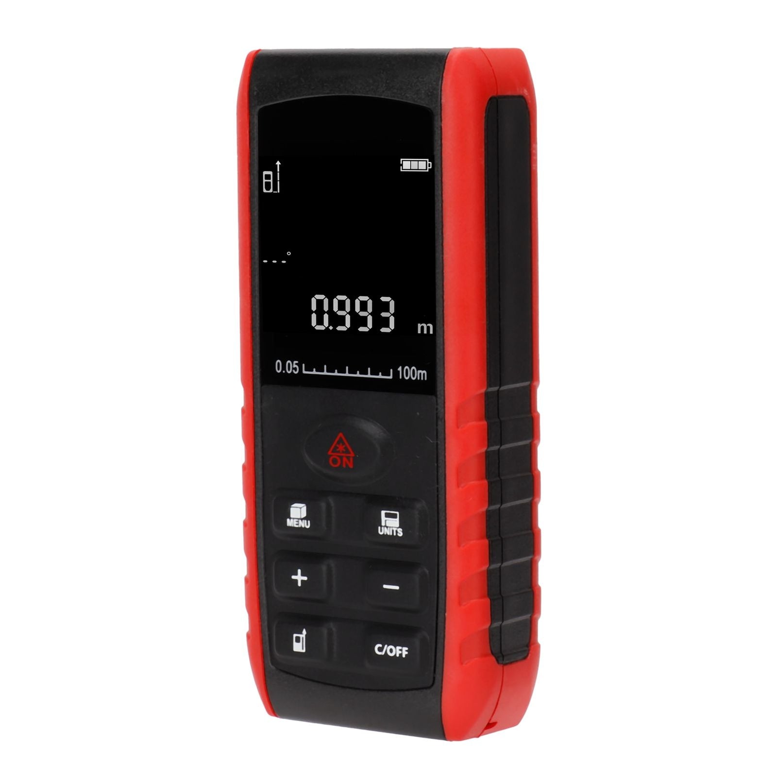 KXL‑E100 Infrared Distance Meter IP54 Waterproof Portable Digital Rangefinder 0.05‑100m