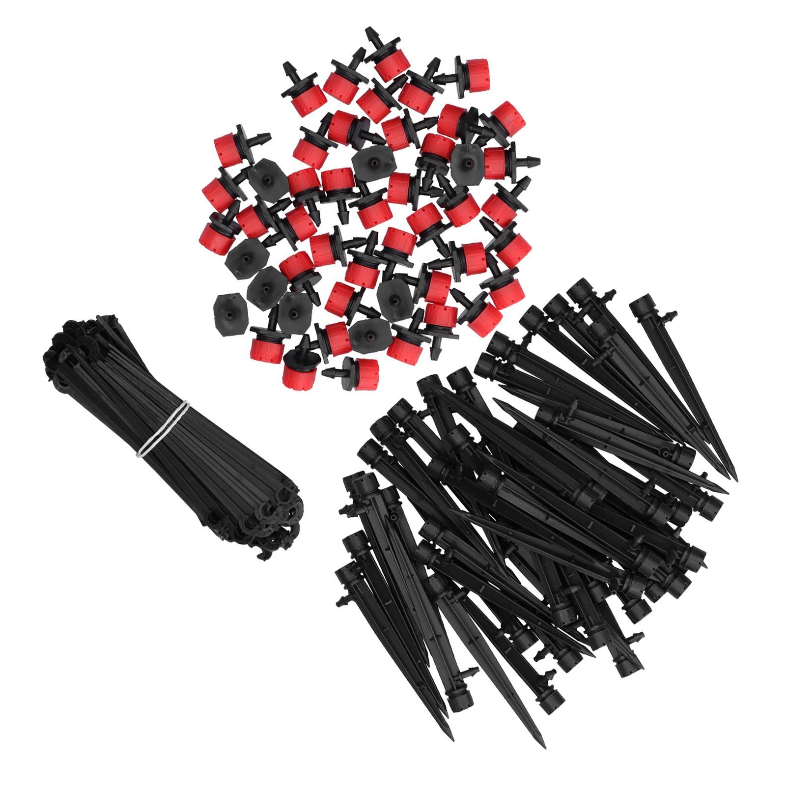 150PCS/Set Drip Irrigation Kit Water Drippers Garden Watering Sprinklers Accessories
