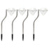 LED Solar Lights Outdoor Rainproof Landscape Street Lamp for Garden Lawn Yard Decoration
