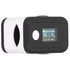 Fingertip Pulse Oximeter LED Screen Blood Oxygen Saturation Monitor with Lanyard Black