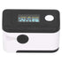 Fingertip Pulse Oximeter LED Screen Blood Oxygen Saturation Monitor with Lanyard Black