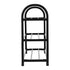 Plastic Aluminum Metal Standing Shoe Rack DIY Shoes Storage Shelf Home Organizer 3 Tiers