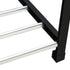 Plastic Aluminum Metal Standing Shoe Rack DIY Shoes Storage Shelf Home Organizer 4 Tiers