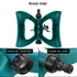 360° Fully Circle Rotating Watering Sprinkler Irrigation System Nozzle for Garden