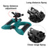 360° Fully Circle Rotating Watering Sprinkler Irrigation System Nozzle for Garden