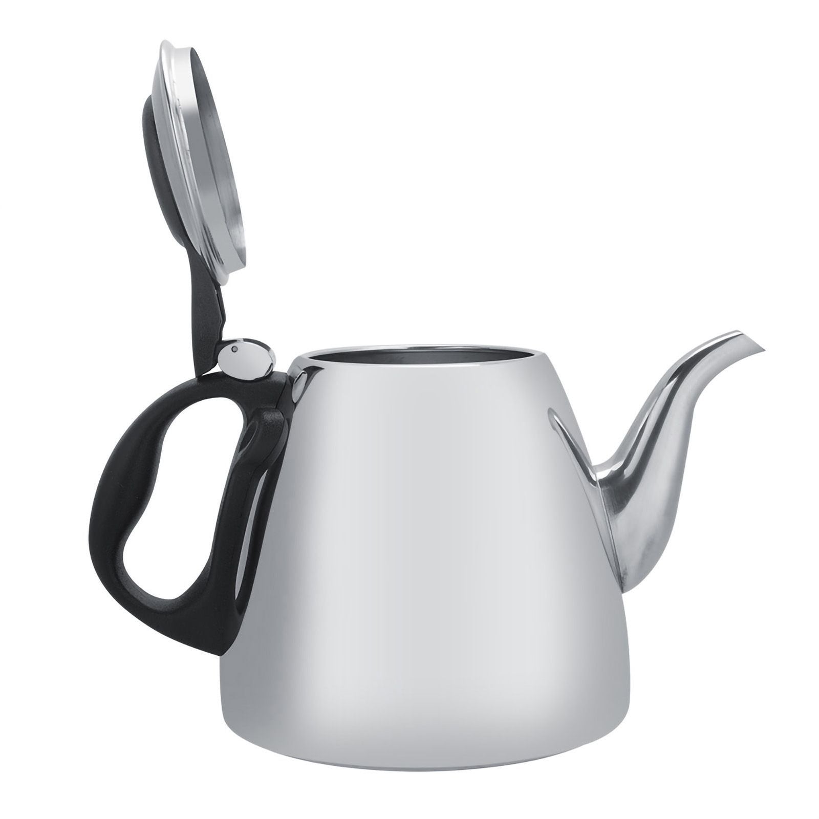 1.2l 1.5L Stainless Steel Stove Top Teapot Tea Coffee Pot Kettle Heat Resistant Handle 1.2L