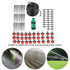 Garden Lawn Greenhouse Micro Irrigation System Kit Plants Watering Hose Nozzle Sprinkler(25m)