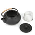 800ml Japanese Style Cast Iron Kettle Teapot Removable Infuser Strainer Tea Pot