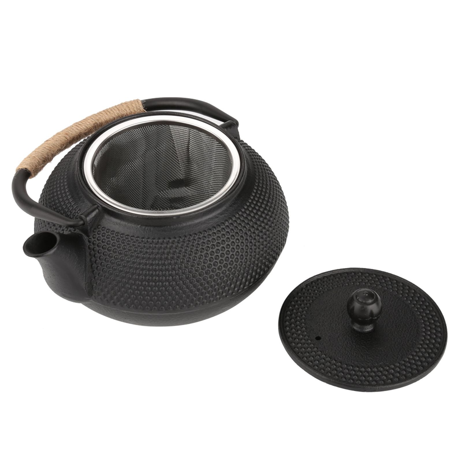 800ml Japanese Style Cast Iron Kettle Teapot Removable Infuser Strainer Tea Pot