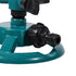 360° Fully Circle Rotating Watering Sprinkler Irrigation System 3 Nozzle Pipe Hose for Garden