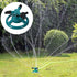 360° Fully Circle Rotating Watering Sprinkler Irrigation System 3 Nozzle Pipe Hose for Garden