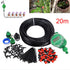 1 Set 20m Auto Timer Plant Self Watering Drip Irrigation Micro System Garden Dripper Hose Kits