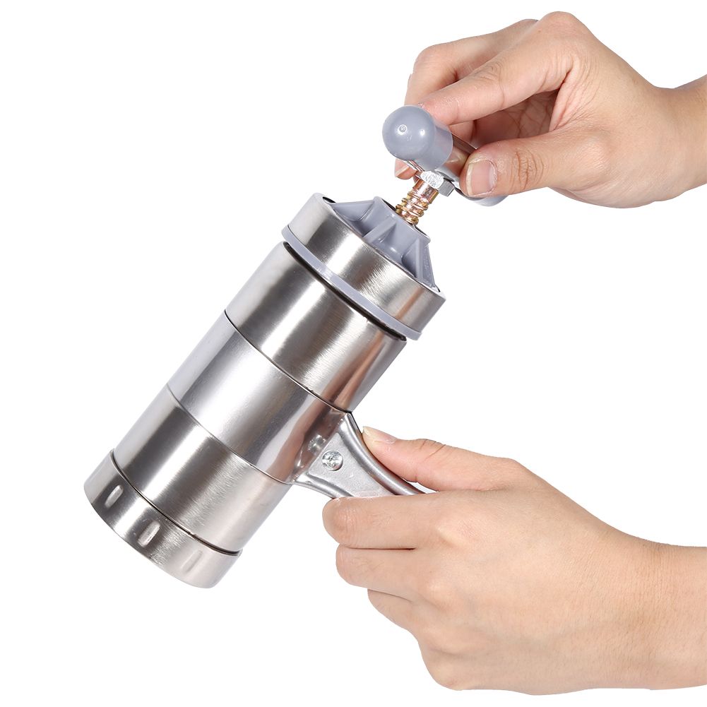 1pc Portable Manual Operated Stainless Steel Pasta Maker Noddle Juicer Pressure Making Machine