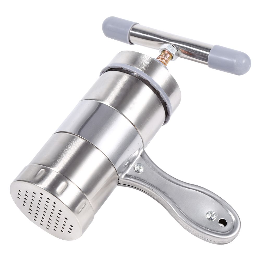 1pc Portable Manual Operated Stainless Steel Pasta Maker Noddle Juicer Pressure Making Machine