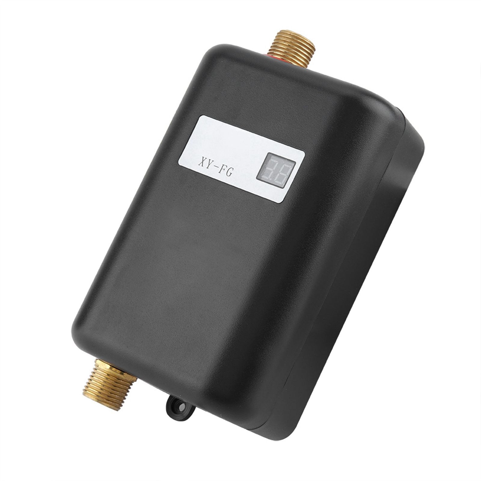 220V 3800W Mini Electric Tankless Instant Hot Water Heater Bathroom Kitchen Washing Black