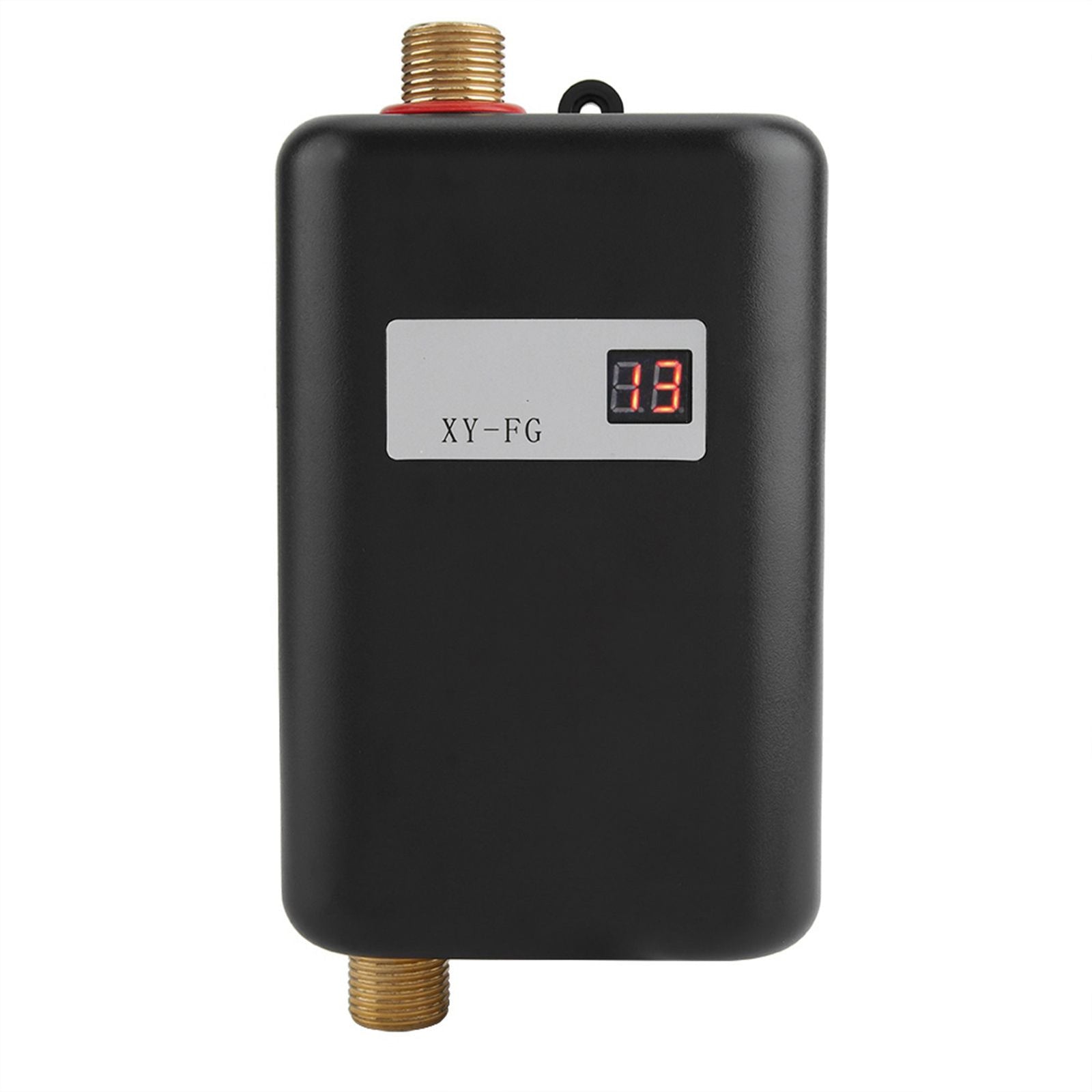 220V 3800W Mini Electric Tankless Instant Hot Water Heater Bathroom Kitchen Washing Black