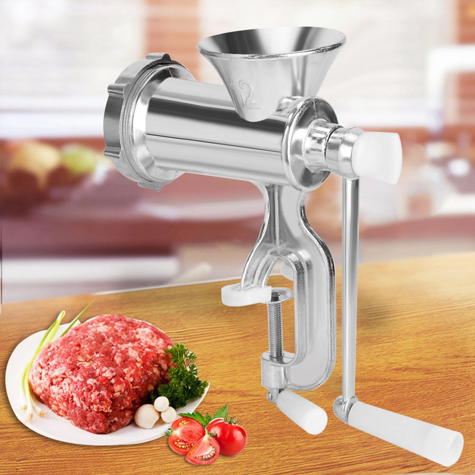 Manual Multifunction Meat Grinder Chopper Mincer Sausage Maker Home Kitchen Tool