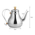 1.2L Stainless Steel Gooseneck Pour Coffee Drip Kettle Tea Filter Pot Indoor
