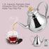 1.2L Stainless Steel Gooseneck Pour Coffee Drip Kettle Tea Filter Pot Indoor