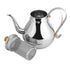1.2L Stainless Steel Gooseneck Pour Coffee Drip Kettle Tea Filter Pot Indoor